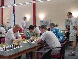 Bart Koeweiden, in actie tegen Hans Kuijper